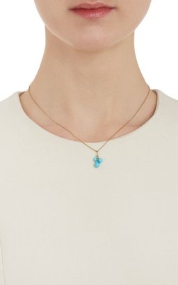 Ten Thousand Things Women's Turquoise Cluster Pendant Necklace-Colorle