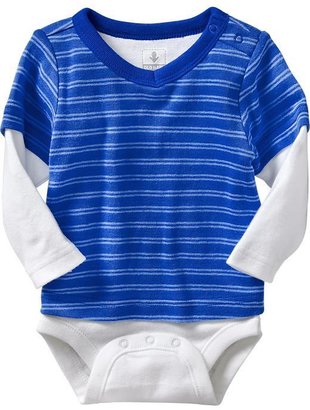 Old Navy 2-in-1 Long-Sleeved Bodysuits for Baby