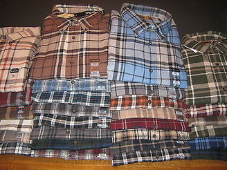 Men's St John's Bay Plaid Flannel LS Shirts S, M, L, LT, XL or 2X, New