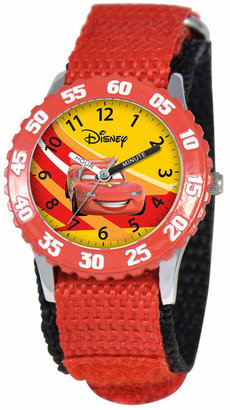 Disney Watch, Kid's Lightning McQueen Time Teacher Red Strap 31mm W000084