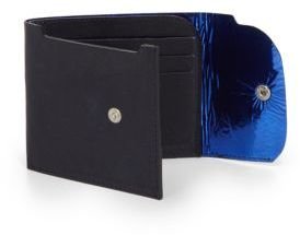 Maison Margiela Patent-Lined Leather Wallet