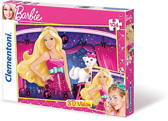 Barbie 104 Piece 3D Vision Puzzle.