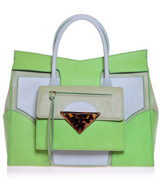 Sara Battaglia Ever Green Large Linda Bag Ever Green