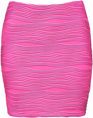 Forever New Cleo Rib Jersey Body Con Skirt
