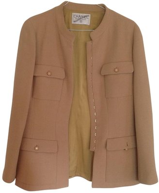 Chanel Beige Wool Jacket