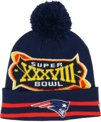 New Era New England Patriots Super Wide Point Knit Hat