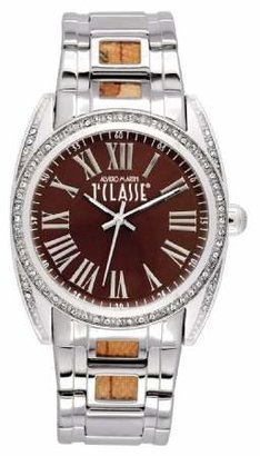 Prima Classe Women's PCD 946S/UM Round Stainless Steel Dial Crystal Watch