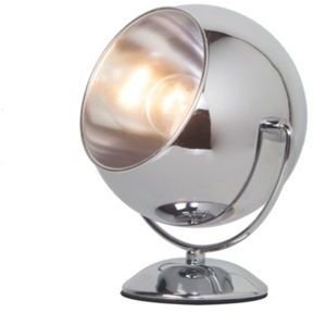 Litecraft Eye Ball Table Lamp - Chrome