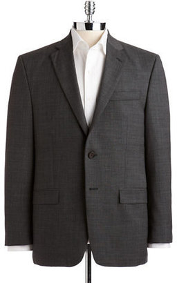 Lauren Ralph Lauren Classic Fit Suit Separate Jacket-PLAIN GREY SHARSKIN-36