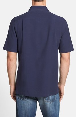 Nat Nast 'The Gauguin' Short Sleeve Silk & Cotton Sport Shirt