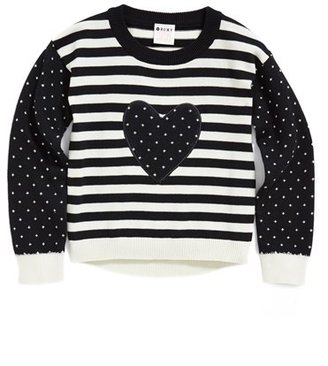 Roxy 'Sunlight' Sweatshirt (Toddler Girls, Little Girls & Big Girls) (Online Only)