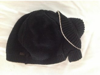 Sonia Rykiel SONIA BY Black Wool Hat