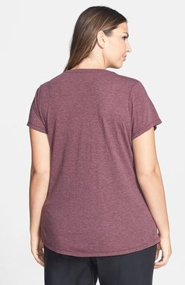 Lucky Brand Tiger Stamp Tee (Plus Size)