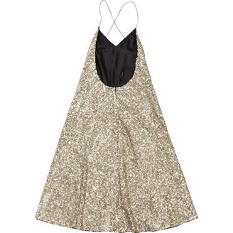 Marc Jacobs Gold Polyester Dress