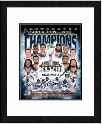 Seattle Seahawks Super Bowl XLVIII Champions Composite Framed 22" x 18" Photo