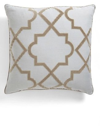 Dransfield and Ross House 'Alhambra' Velvet Appliqué Pillow