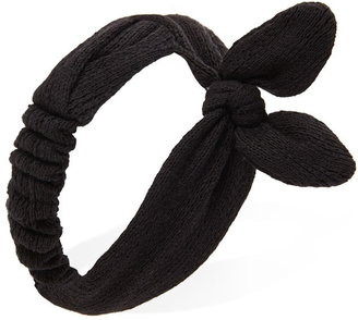 Forever 21 Knotted Loose-Knit Headwrap