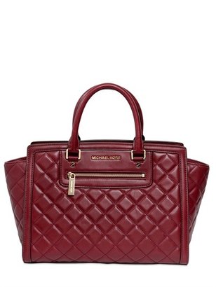 MICHAEL Michael Kors Selma Quilted Leather Top Handle Bag