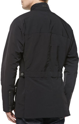 Michael Kors Tech-Canvas Utility Jacket