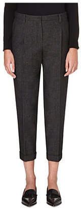 Max Mara S Lorenza cropped tweed trousers