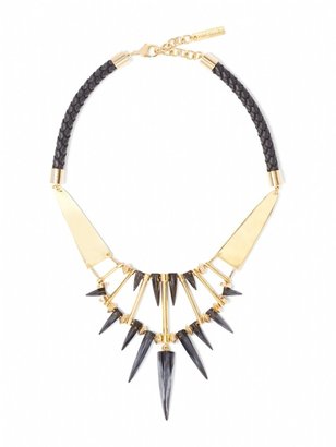 Vince Camuto Braided Horn Statement Necklace