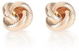 River Island Gold tone knotted stud earrings