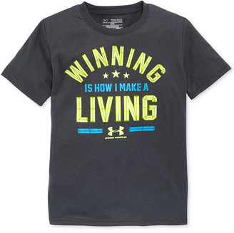 Under Armour Boys' Winning is How I Make a Living Tee