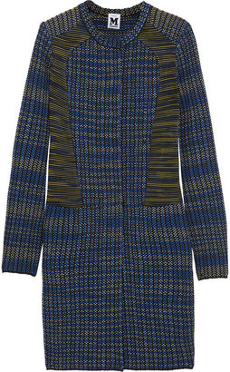 M Missoni Collarless bouclé-tweed coat