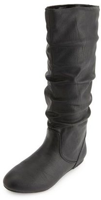 Charlotte Russe Slouchy Flat Knee-High Boots