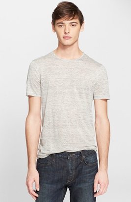John Varvatos Collection Slub Linen T-Shirt