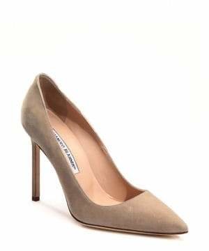 enzo angiolini debbie suede pointed toe pump