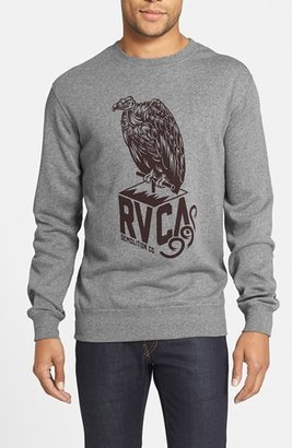 RVCA 'Demolition' Graphic Crewneck Sweatshirt