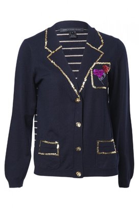 Marc by Marc Jacobs Sequinned Wool Cardigan