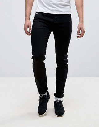 Diesel Sleenker 0886Z skinny fit jeans in black