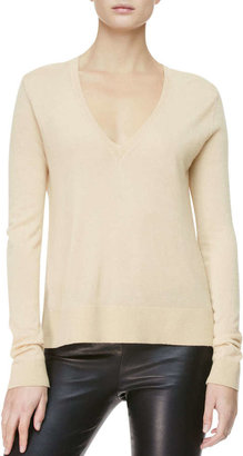 The Row Easy V-Neck Pullover Sweater, Matchstick