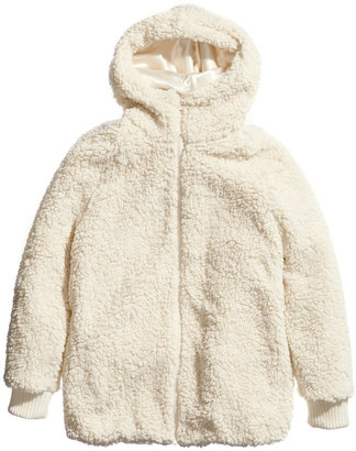 H&M Pile Jacket - Natural white - Ladies
