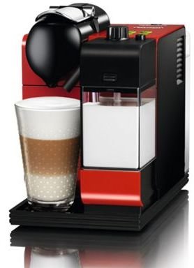 De'Longhi Nespresso 'Lattissima+' EN520.R Red coffee machine by DeLonghi