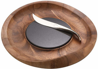 Nambe Butterfly Cheese Tray with Knife
