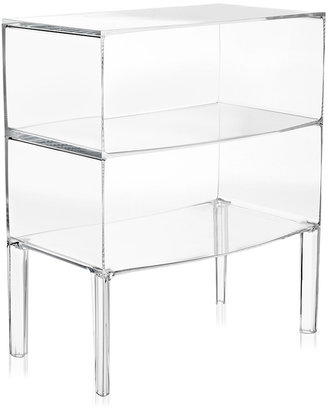 Kartell Ghost Buster Commode - Crystal