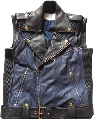 Balmain PIERRE Leather Biker jacket