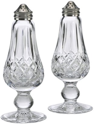 Waterford Lismore 15cm footed salt and pepper set