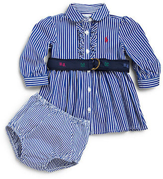 Ralph Lauren Infant's Two-Piece Shirtdress & Bloomers Set