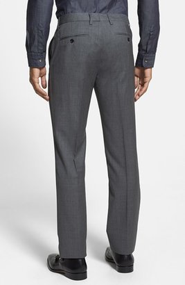 Bonobos 'Foundation' Flat Front Solid Wool Trousers