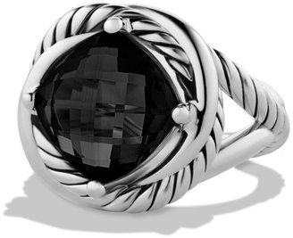 David Yurman Infinity Ring with Black Onyx