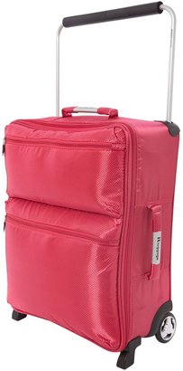 Linea IT pink 2 wheels soft cabin suitcase