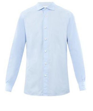 Ermenegildo Zegna Cotton and silk-blend shirt
