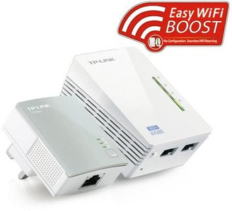 TP Link TL-WPA4220KIT 500Mbps Wireless Powerline - White