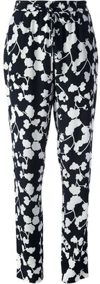 Diane von Furstenberg floral print trouser