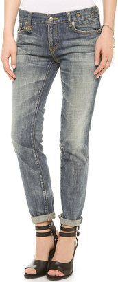 R 13 Relaxed Skinny Jeans
