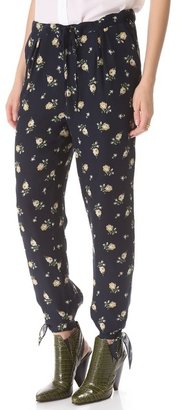 Band Of Outsiders Floral Pants